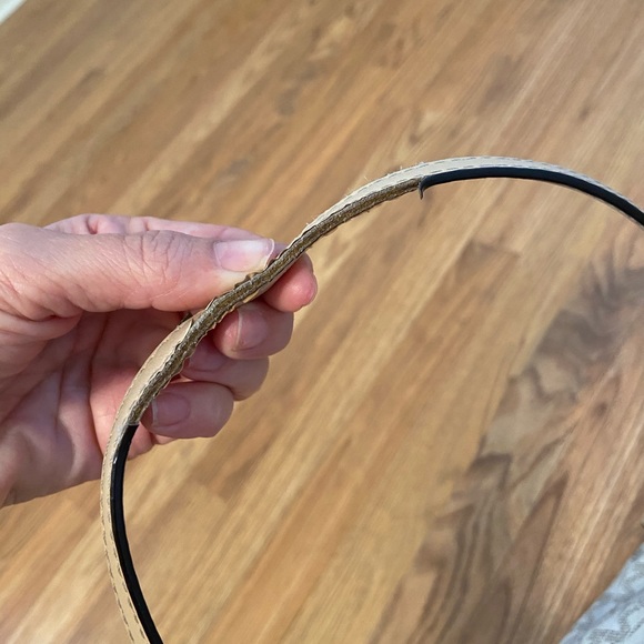 👑 Michael Kors purse white and tan MK logo print - Picture 6 of 6